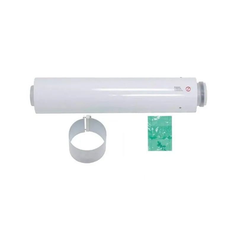 Труба Vaillant DN 80/125 мм PP L 500 мм удлинительная