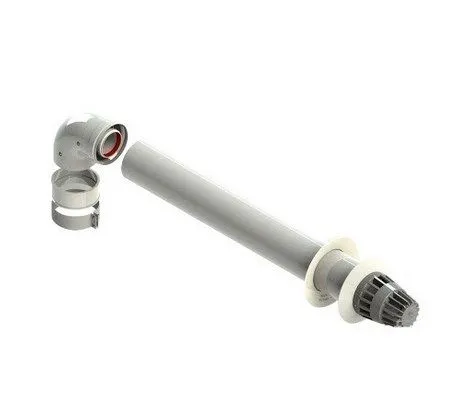 Дымоход Protherm ⌀60/100 - 750мм с ревизионным отверстием коаксиальный