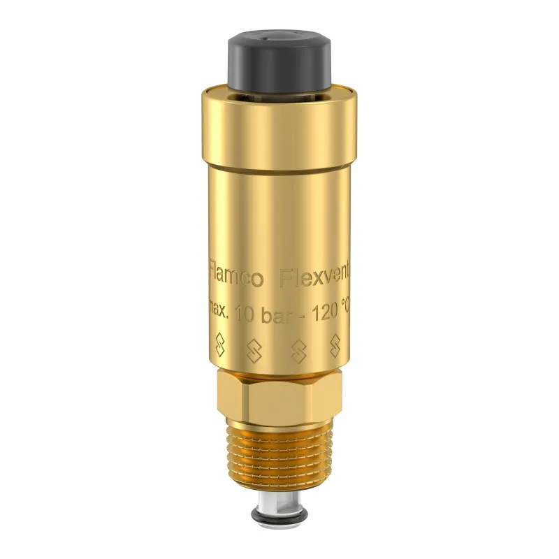 Воздухоотводчик автоматический Flexvent 1/2" с отсечным клапаном