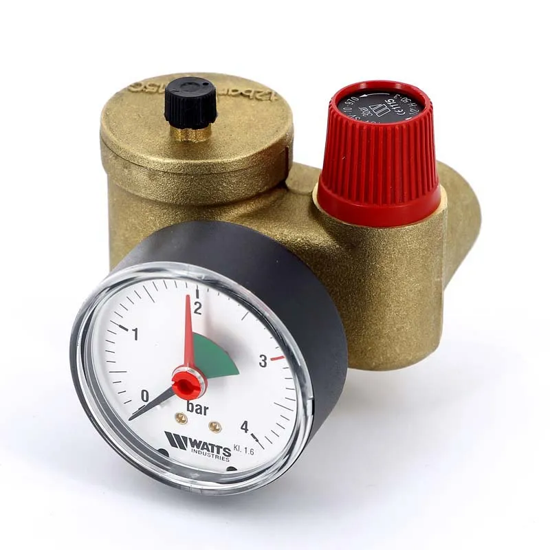 Группа безопасности котла компактная 3 бар (до 50кВт) Watts KSG 30 N
