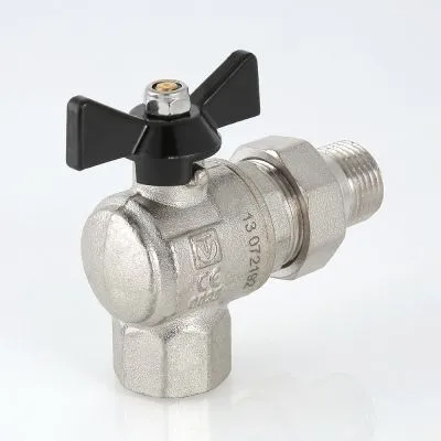 Кран шаровой усиленный угловой с полусгоном PERFECT 1/2'' Valtec — фото 1