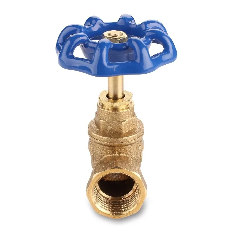 Вентиль (Клапан запорный) 1/2" 15Б3р (синий) AQUALINK (128/16)