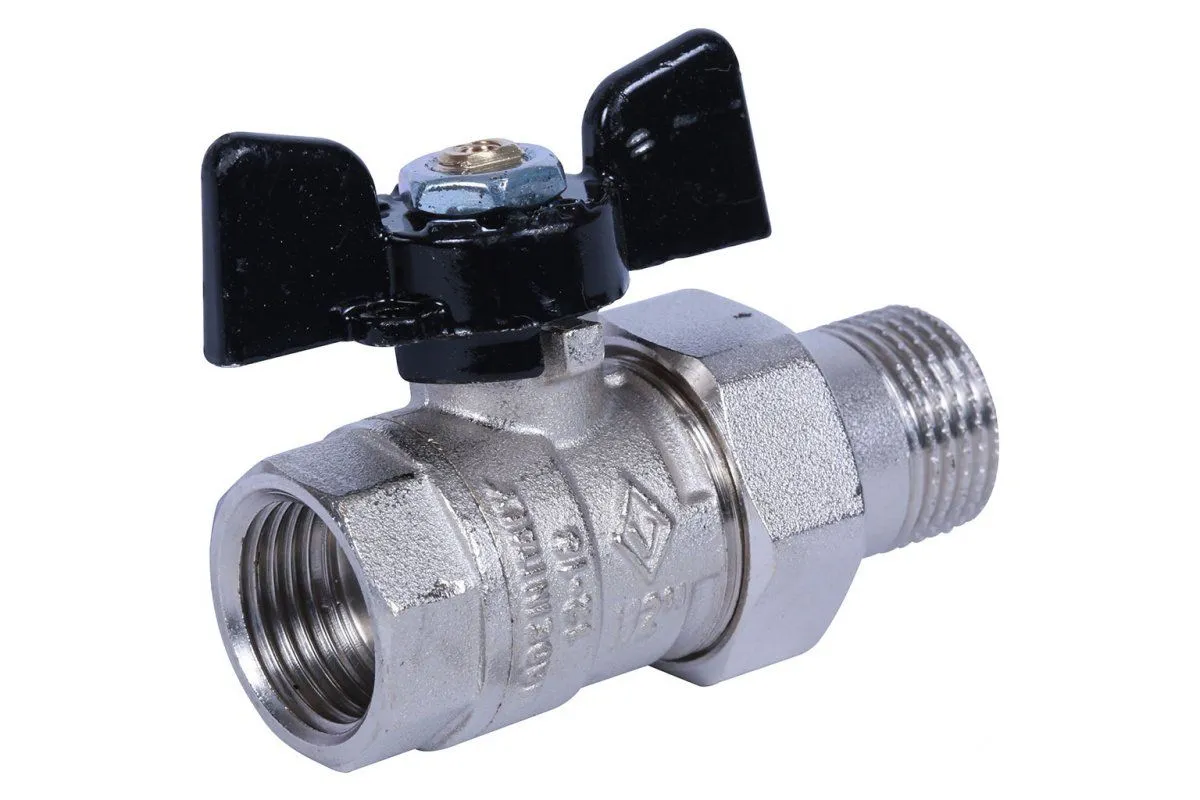 Кран шаровой усиленный PERFECT с полусгоном 3/4" Valtec