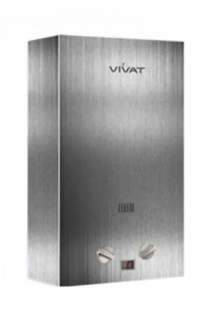Газовая колонка VIVAT GLS 20-10 M NG с электророзжигом от батареек