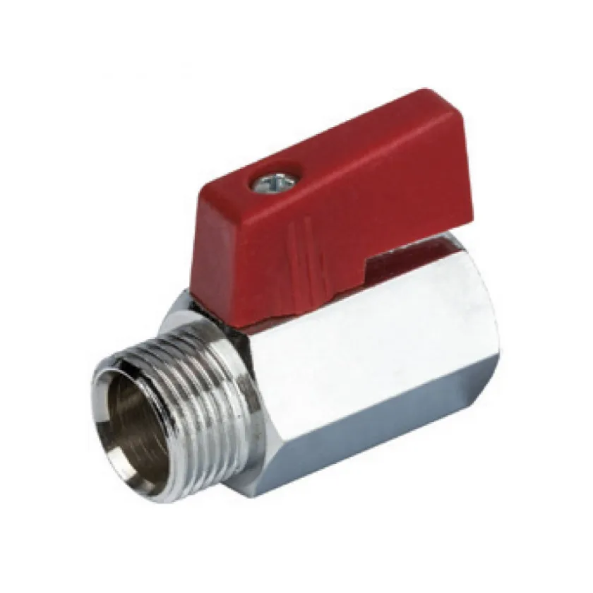 Кран шаровой MINI 1/2" внутренняя-наружная резьба Valtec — фото 1