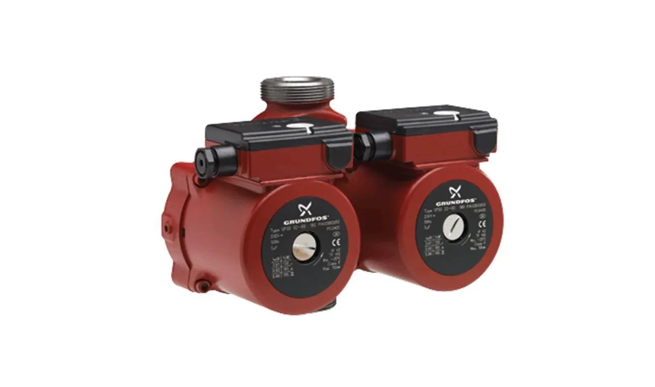 Насос циркуляционный сдвоенный Grundfos UPSD 32-50 — фото 1