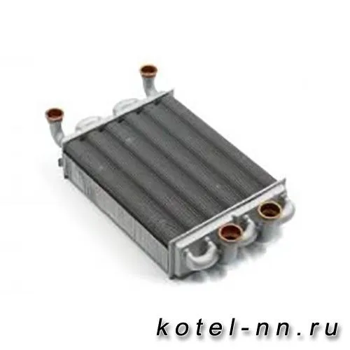 Битермический теплобменник (турбо, 18-24кВт) ALPHATHERM — фото 1