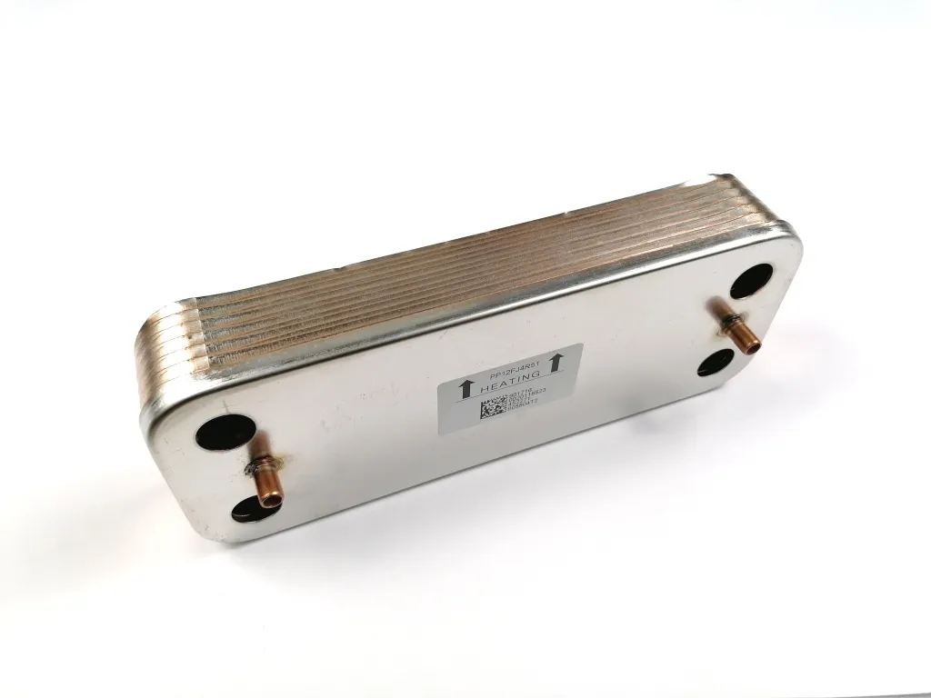 Теплообменник вторичный ГВС Zilmet 12 пластин для котлов Electrolux Quantum