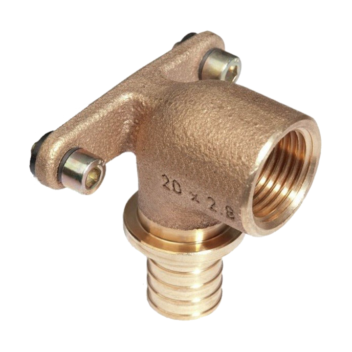Угольник прямой Hoobs 16x2.2-G1/2" переходной настенный внутр