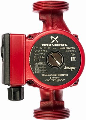 Насос циркуляционный для отопления Grundfos UPS 32-60