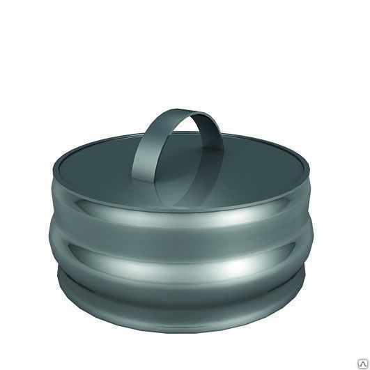 Заглушка ТиС ревизии (Папа) моно ЗРМ-Р D160 (Д) М AISI 430 (0,5 мм)