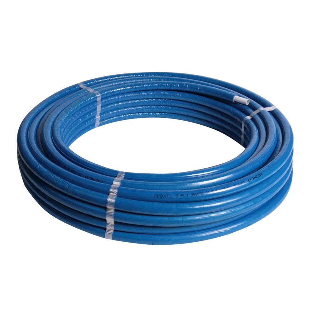 Труба Henco Standard (6мм), 20x2,0 в синей изоляции